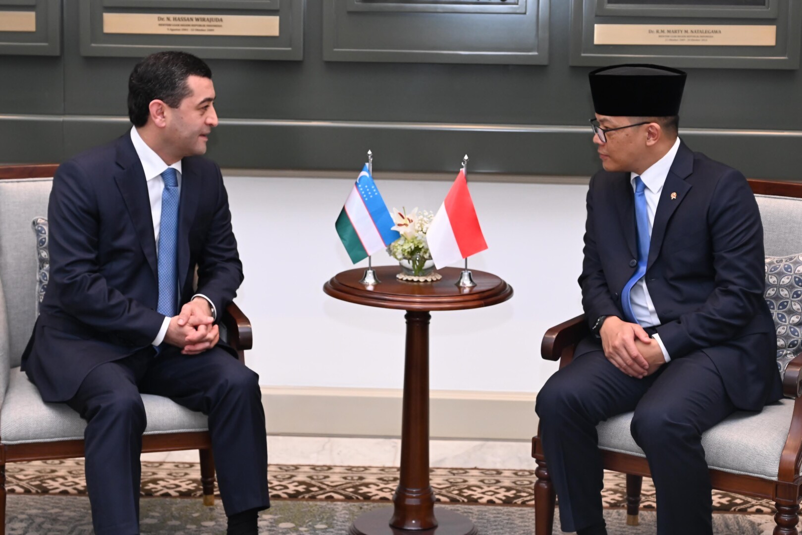 Indonesia dan Uzbekistan Jajaki Kerja Sama Investasi Infrastruktur dan Pertambangan. (Foto: MNC Media)