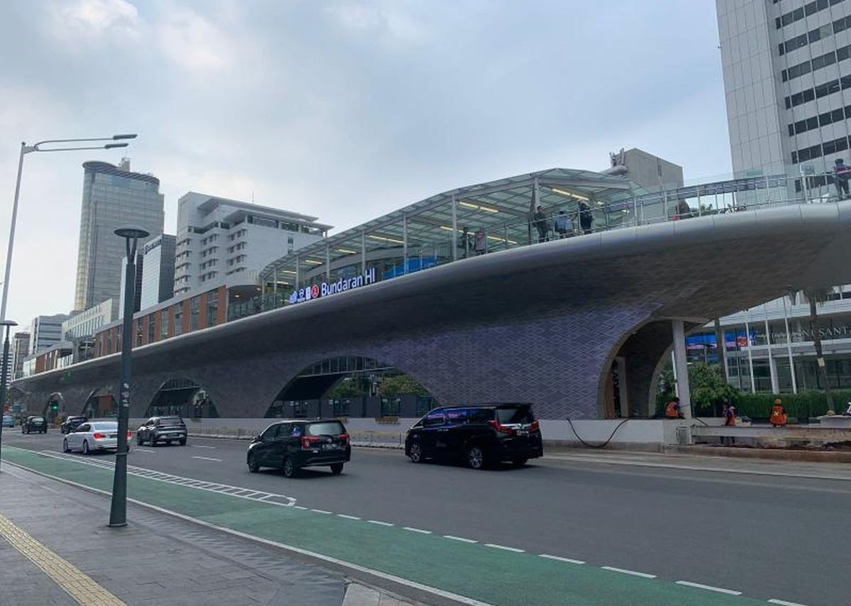 Ini Pilihan Tempat Parkir Mobil di Bundaran HI. (Foto: MNC Media)   