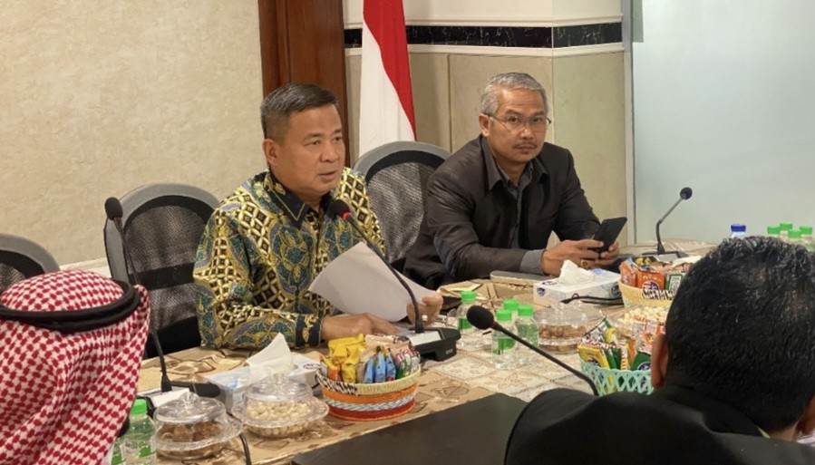 KUH dan 13 Perusahaan Penyedia Hotel Tandatangani Kontrak Akomodasi Jamaah Haji di Madinah (FOTO:Dok Kemenag)