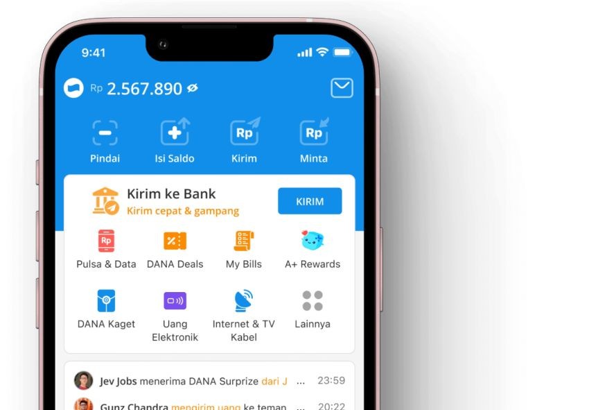 Cara Transfer DANA Tanpa KTP, Begini Panduan Lengkapnya. (Foto: MNC Media)