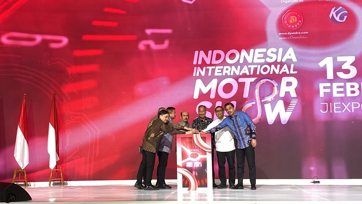 IIMS 2025 Resmi Digelar, Menperin Harap Bisa Gairahkan Kembali Industri Otomotif RI. (Foto Fadli R/MPI)