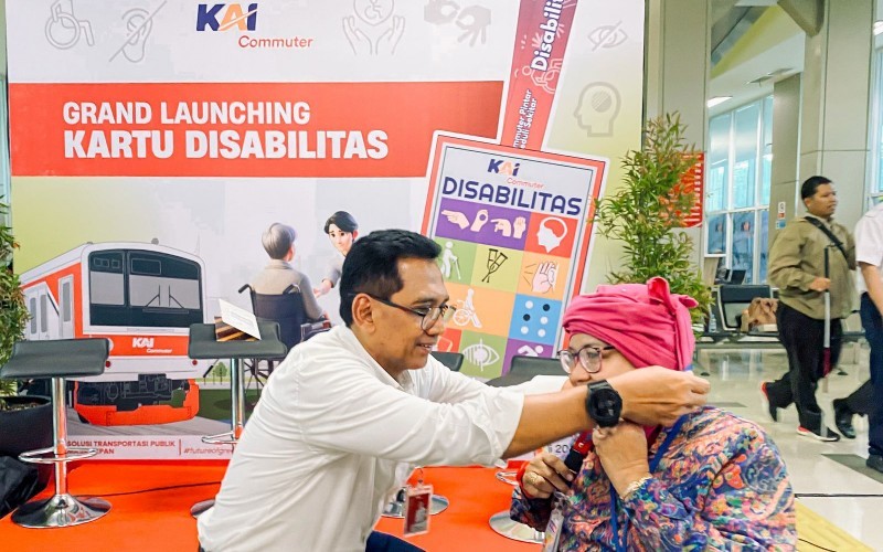 Prioritaskan Penyandang Disabilitas, KAI Commuter Luncurkan Kartu Disabilitas 