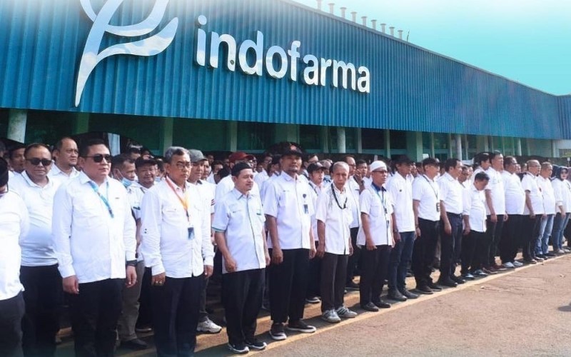 PT Indofarma Tbk (INAF) berkomitmen menjual asetnya untuk melunasi tunggakan gaji karyawan. (Foto: MNC Media)