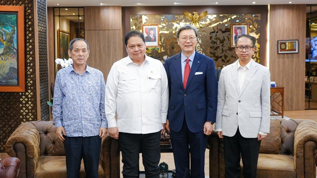 Federasi Industri Korea Temui Airlangga, Lotte-Posco Berminat Kembangkan Investasi di RI. (Foto Istimewa)