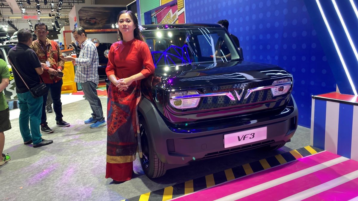 Ini Spesifikasi Vinfast VF3, Mobil Listrik Gaya Offroad Seharga Rp220 Juta di IIMS 2025. (Foto: MNC Media)