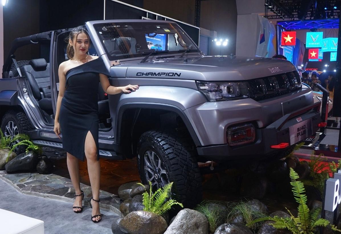 BAIC Indonesia Kenalkan BJ40 Plus Champion Edition di IIMS 2025.