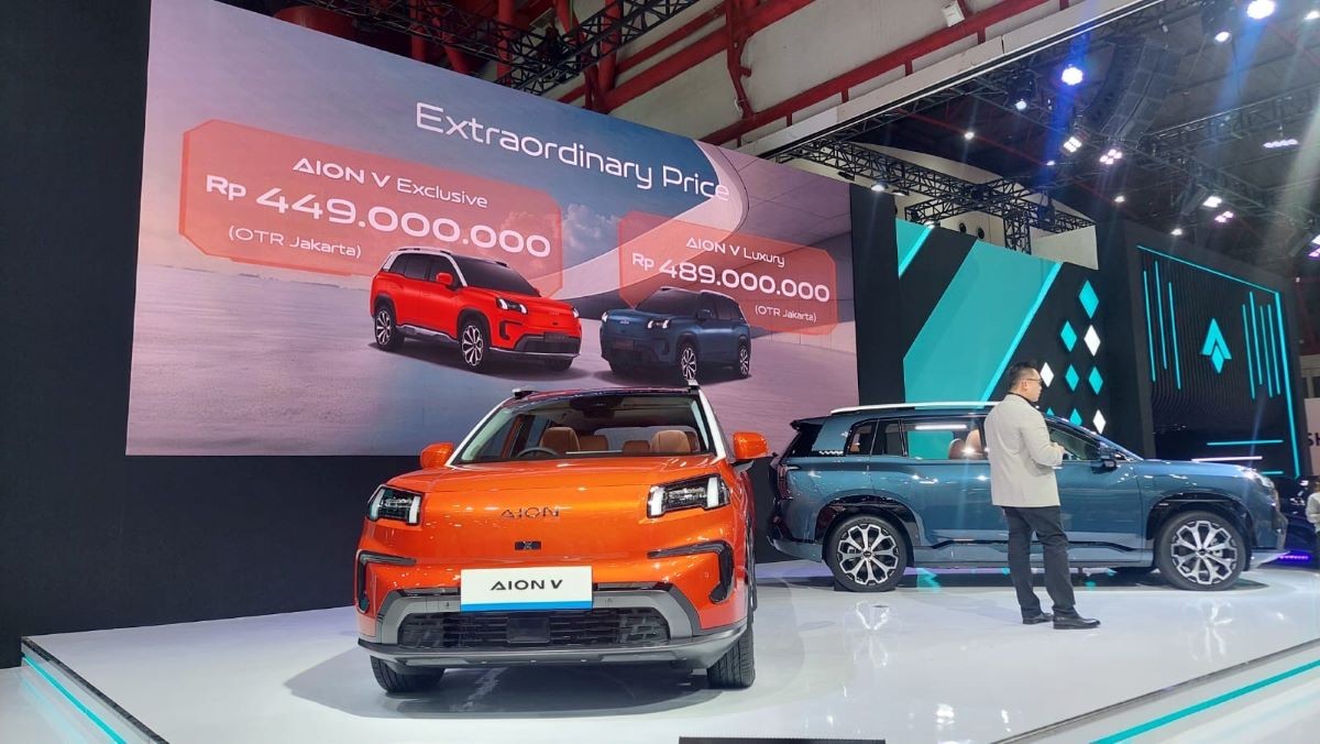 Aion Buka Peluang Jual Mobil Listrik Harga Rp200 Jutaan di Indonesia. (Foto MNC Media)