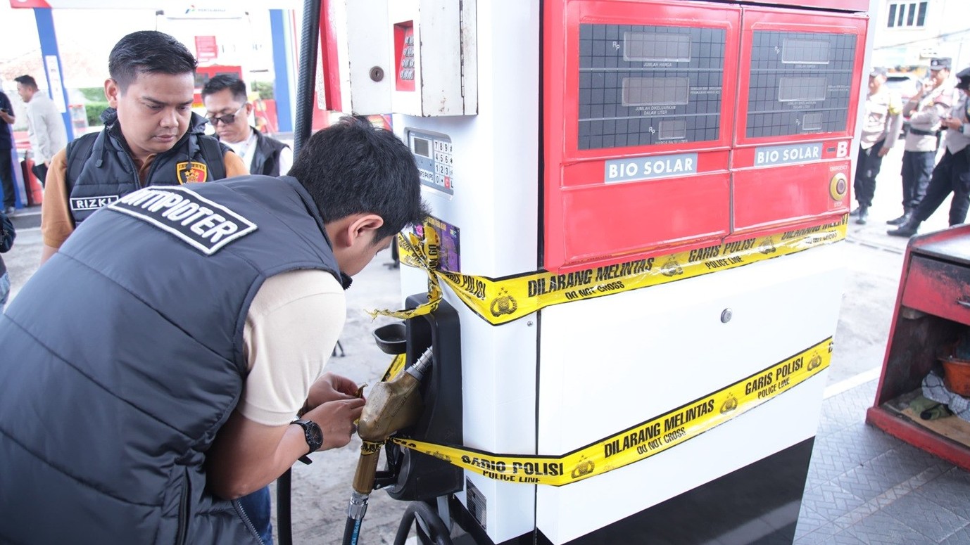 Polisi akan menelusuri dugaan tindak pidana pencucian uang atau TPPU pada kasus SPBU curang di Jalan Baros, Sukabumi.