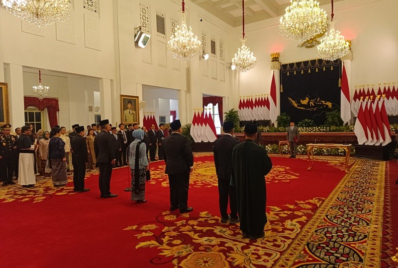 Prabowo Lantik Brian Yuliarto Jadi Mendikti Saintek, Gantikan Satryo Soemantri Brodjonegoro (foto raka)