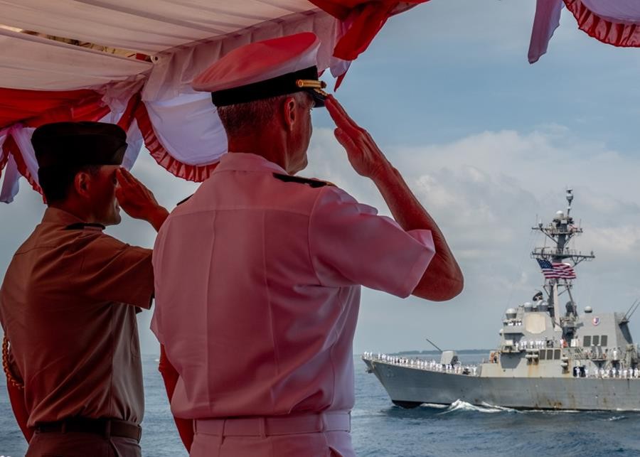 US Joins Komodo 2025 Naval Exercise in Bali. (Photo: US Navy)