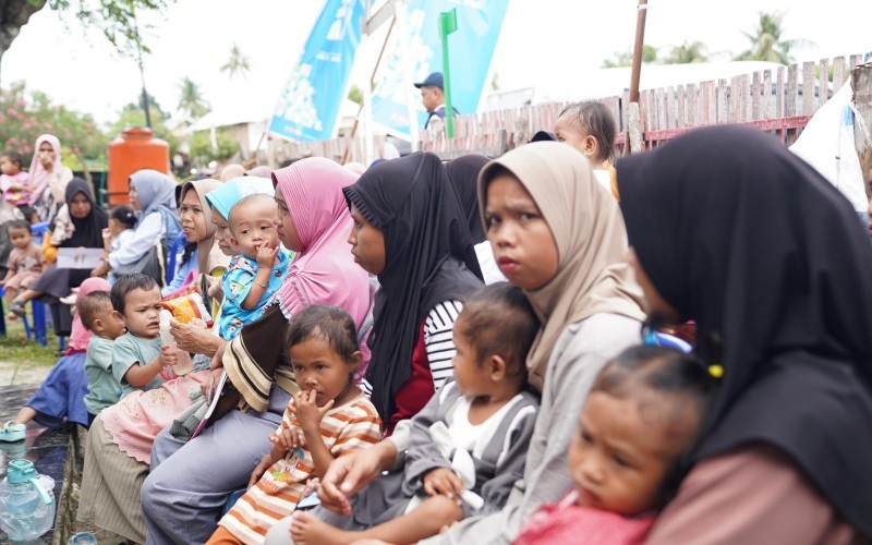 Permodalan Nasional Madani atau PNM kembali mensosialisasikan pentingnya gizi seimbang kepada keluarga nasabah PNM Mekaar dan masyarakat desa.