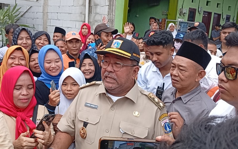 Wakil Gubernur DKI Jakarta Rano Karno membeberkan jurus jitu menertibkan juru parkir liar sekitar Monas, Jakarta Pusat.