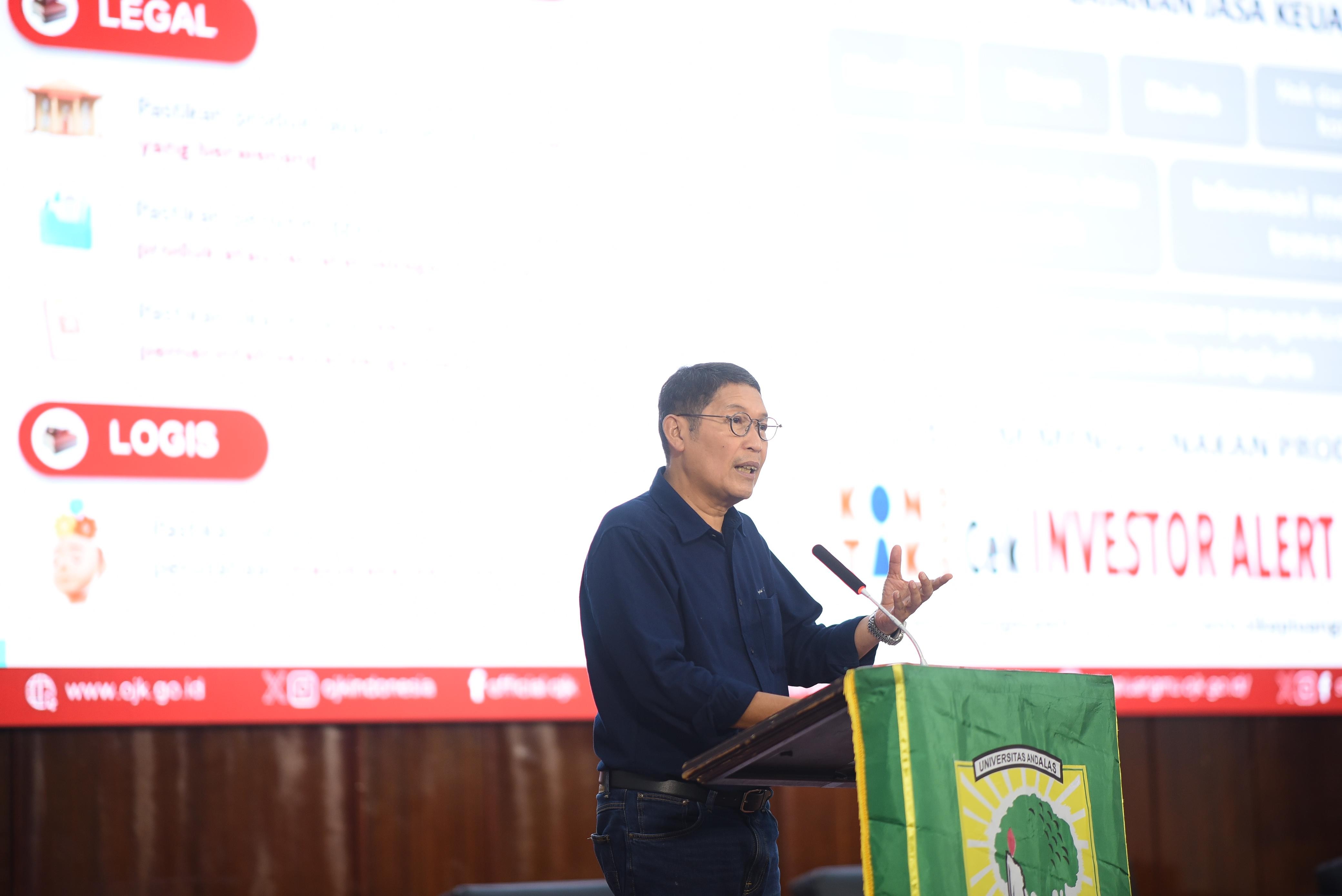 OJK Sebut Jumlah Investor Paling Banyak Berusia di Bawah 30 Tahun (FOTO:Dok OJK)