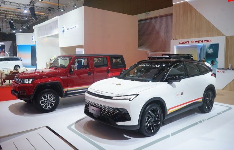 BAIC Jadi Kendaraan Resmi Atlet Tim Indonesia. (Foto: MNC Media)