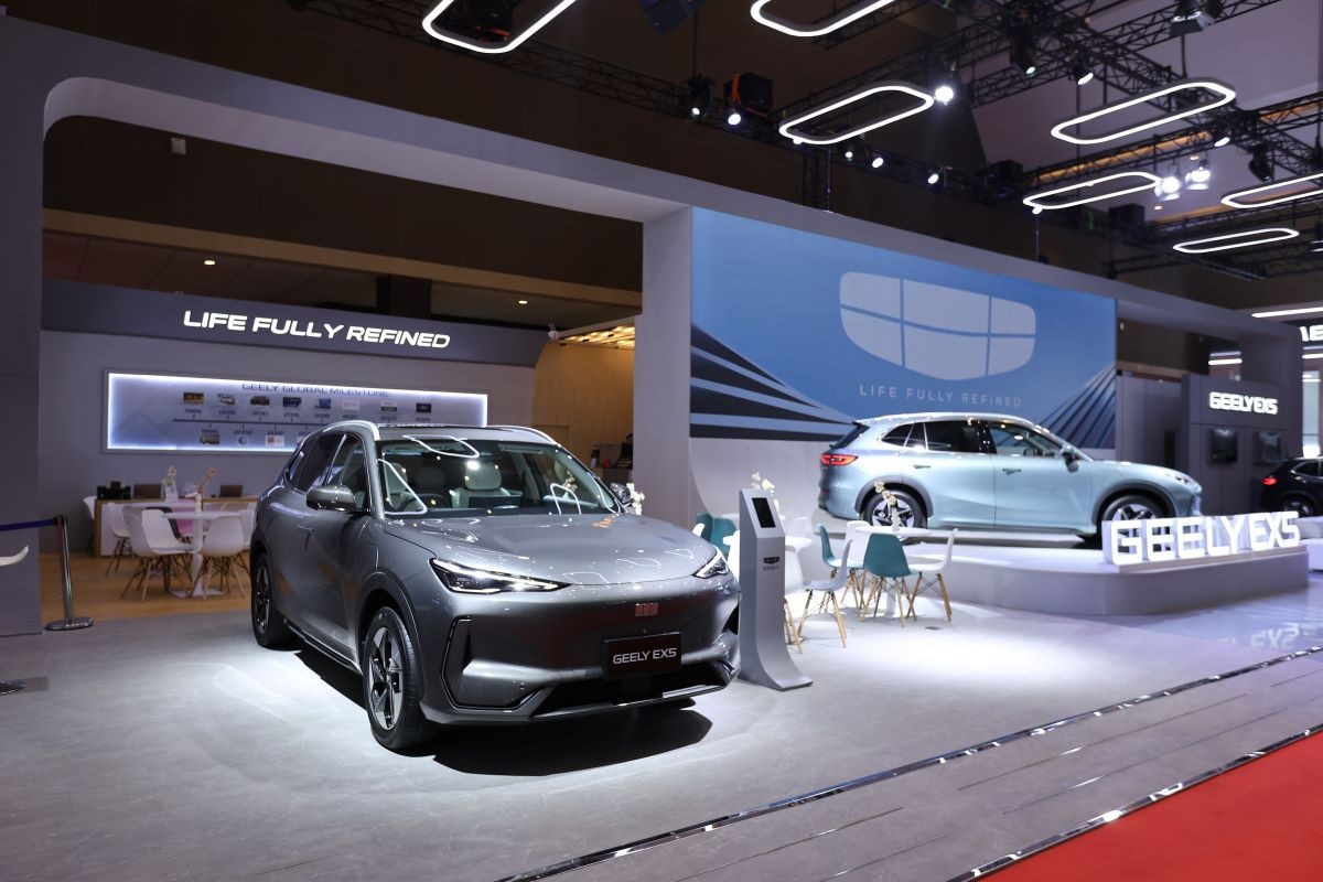 Sebulan Meluncur, Mobil Listrik Geely Sudah Terpesan 1.000 Unit (FOTO:Dok Ist)