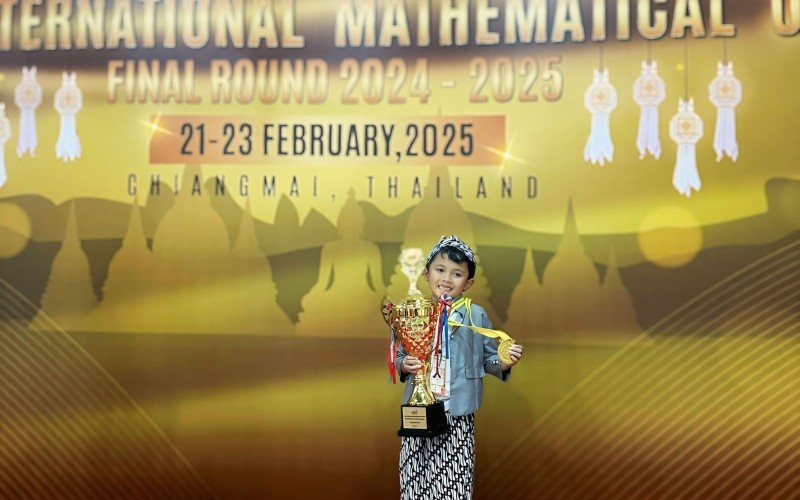Siswa SD Indonesia Sabet Gelar World Star Champion di Kompetisi Matematika Internasional (Dok Pribadi)