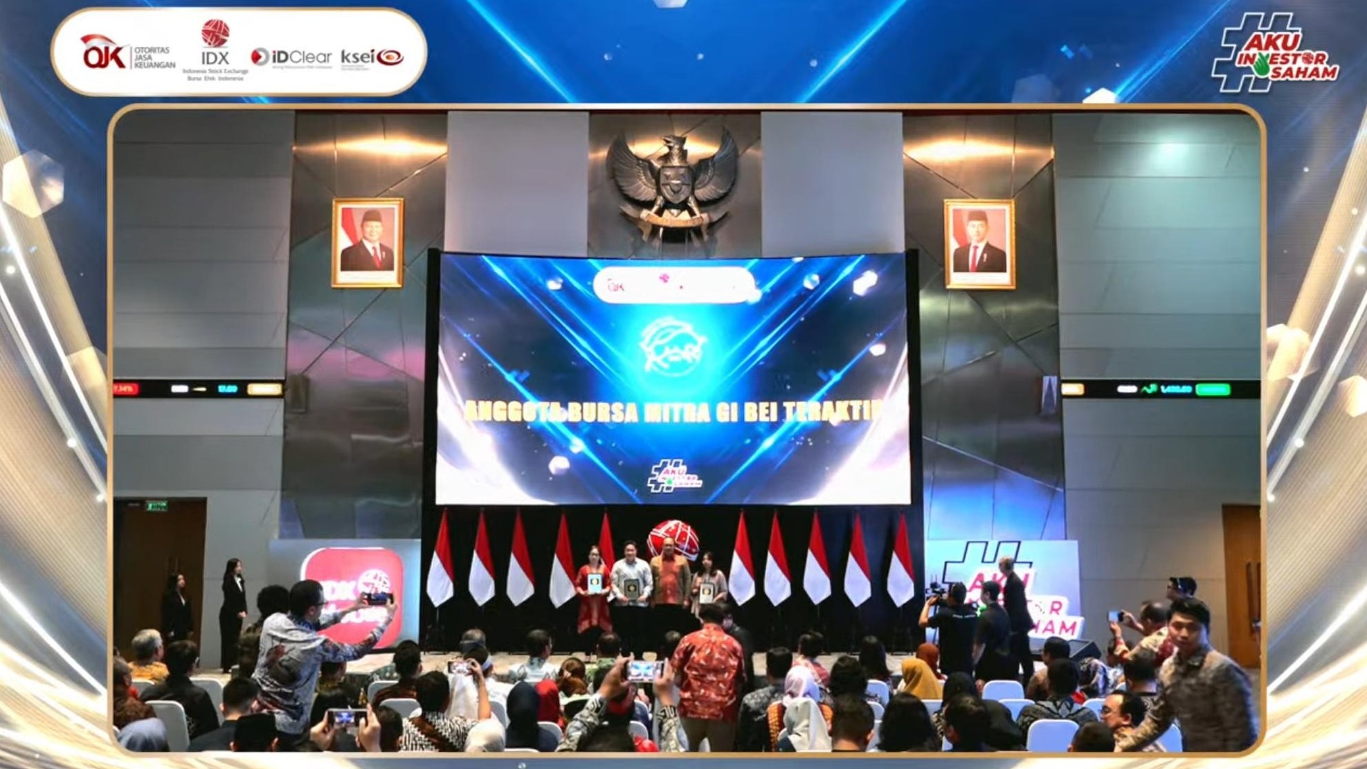 OJK Apresiasi Kinerja Galeri Investasi dalam Tingkatkan Literasi Pasar Modal. (Foto Anggie/MPI)