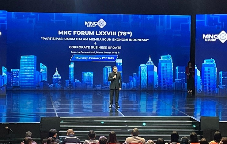 Hary Tanoesoedibjo Tekankan Pentingnya UMKM Bagi Ekonomi RI di MNC Forum ke-78 (foto tangguh)