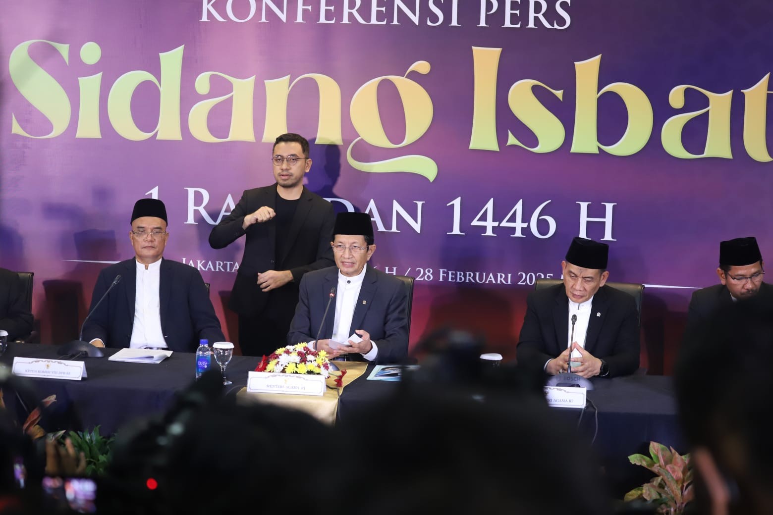 Pemerintah Tetapkan 1 Ramadan 1446 H Jatuh pada 1 Maret 2025. (Foto Aldhi Chandra/MPI)