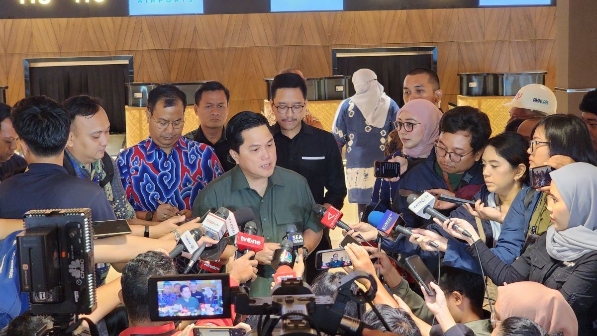 Ada Dugaan Kasus Korupsi, Erick Thohir Bakal Merger Anak Usaha Pertamina. (Foto: Suparjo/MNC Media)