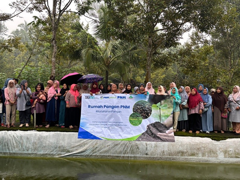 Rumah Pangan PNM Jadi Solusi Ketahanan Pangan Bagi Warga Purwokerto (foto ist)