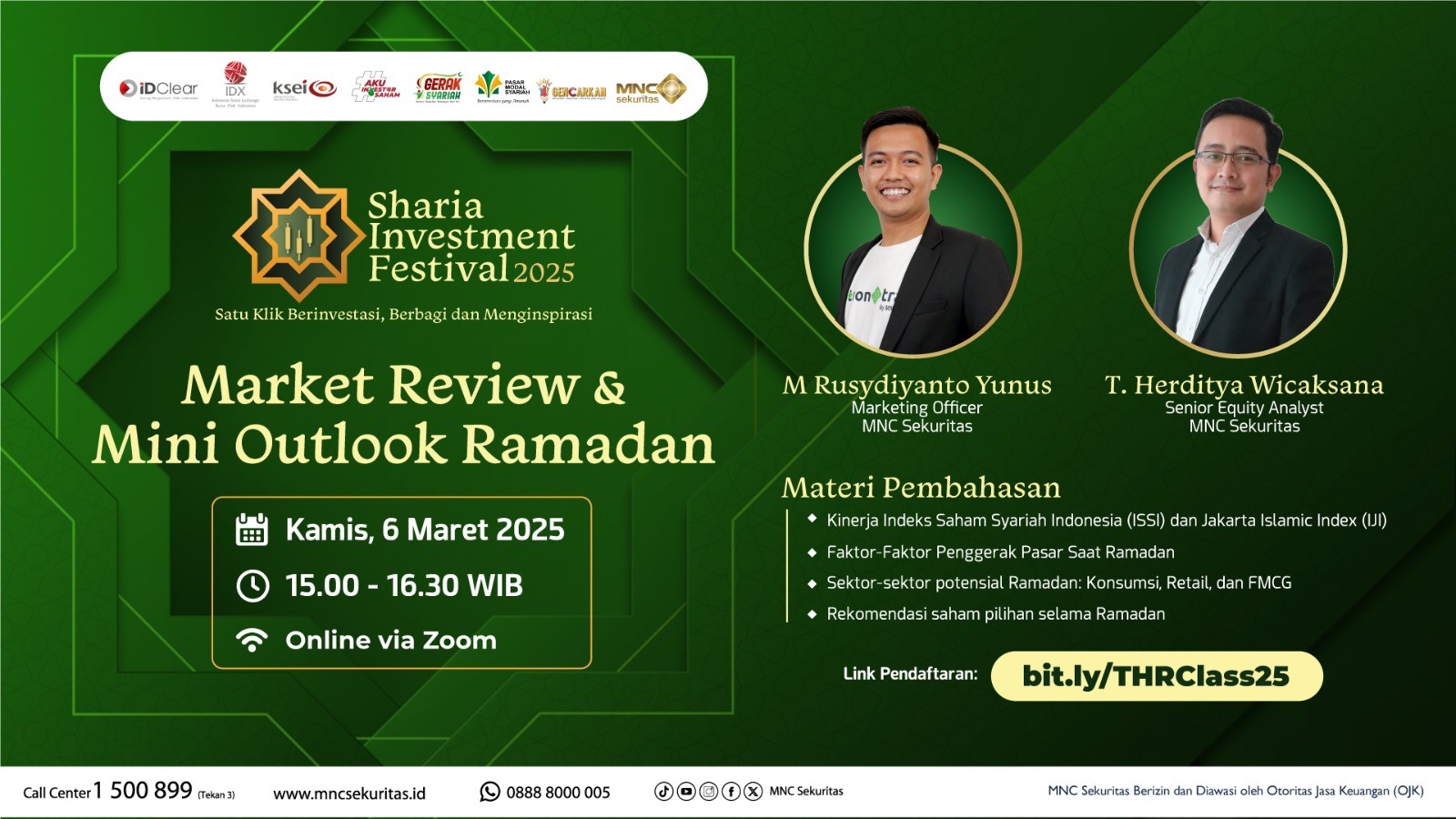 Segera Daftar Webinar MNC Sekuritas Market Review dan Mini Outlook Ramadan (foto mnc media)