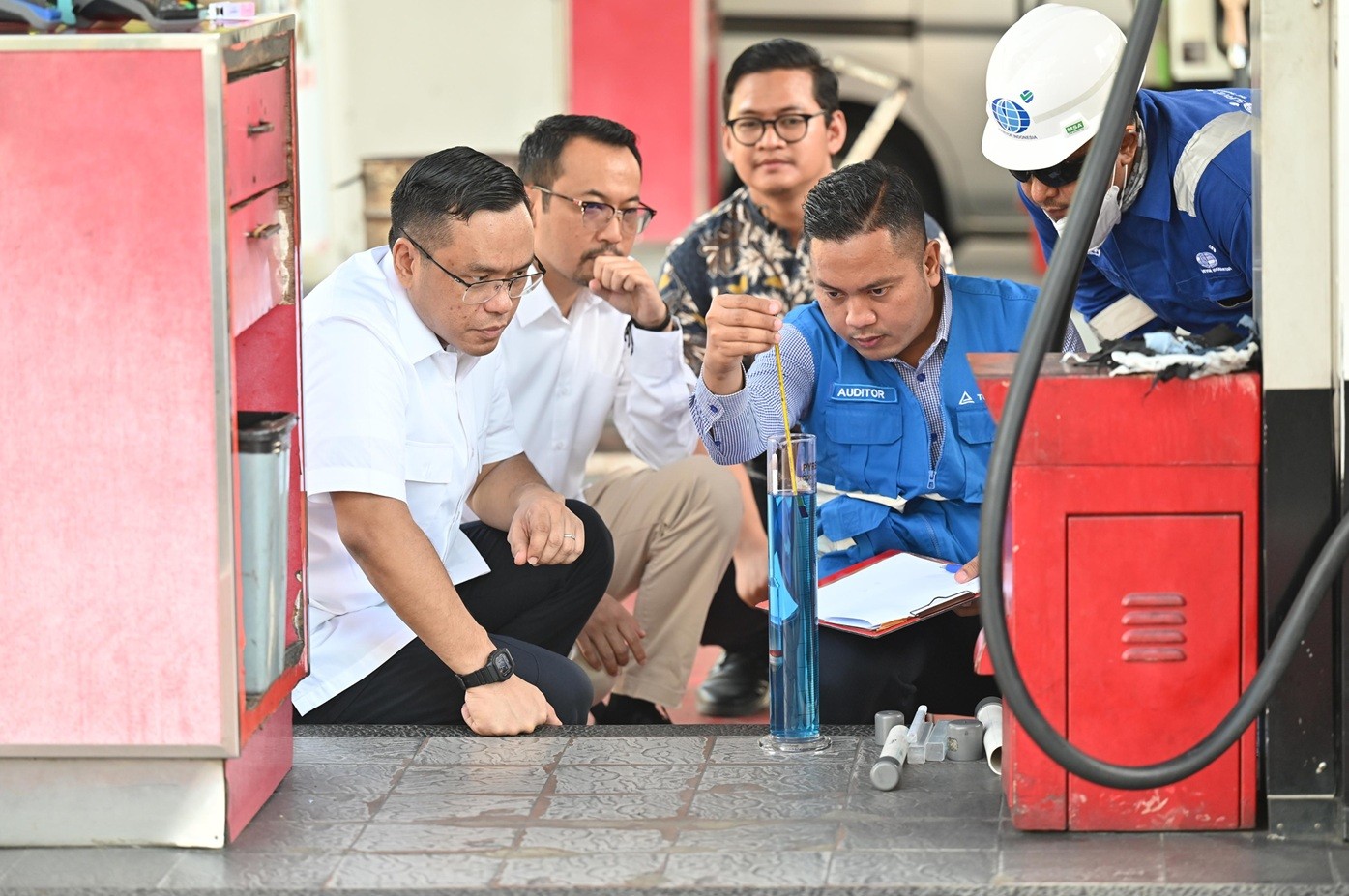 Dirut Pertamina Sidak Kualitas BBM di SPBU, Gandeng Dua Lembaga Independen. (Foto Istimewa)