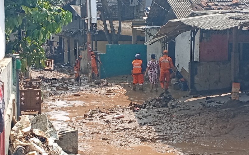 Sebanyak 410 Jiwa Terdampak Banjir di Kabupaten Boyolali (FOTO:MNC Media)