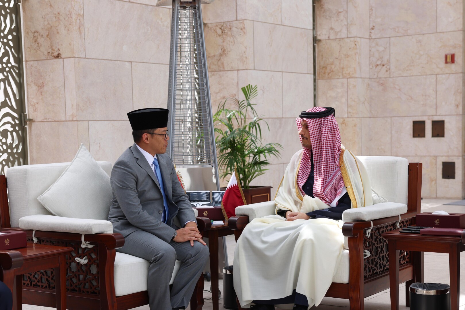 Indonesia and Qatar Explore Cooperation in Infrastructure. (Photo: MoFA)