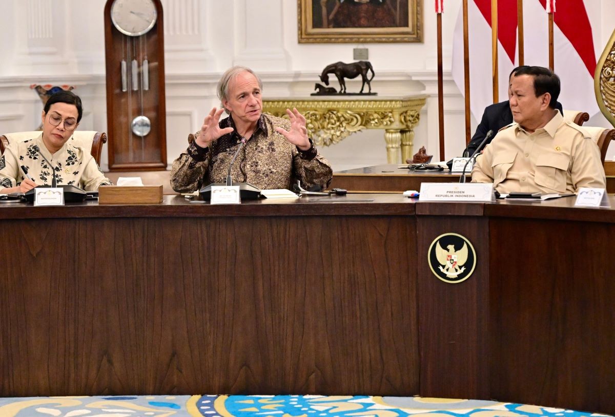 Investor Kawakan AS Ray Dalio Masuk Jajaran Dewan Pengawas Danantara. (Foto: Biro Pers Setpres)