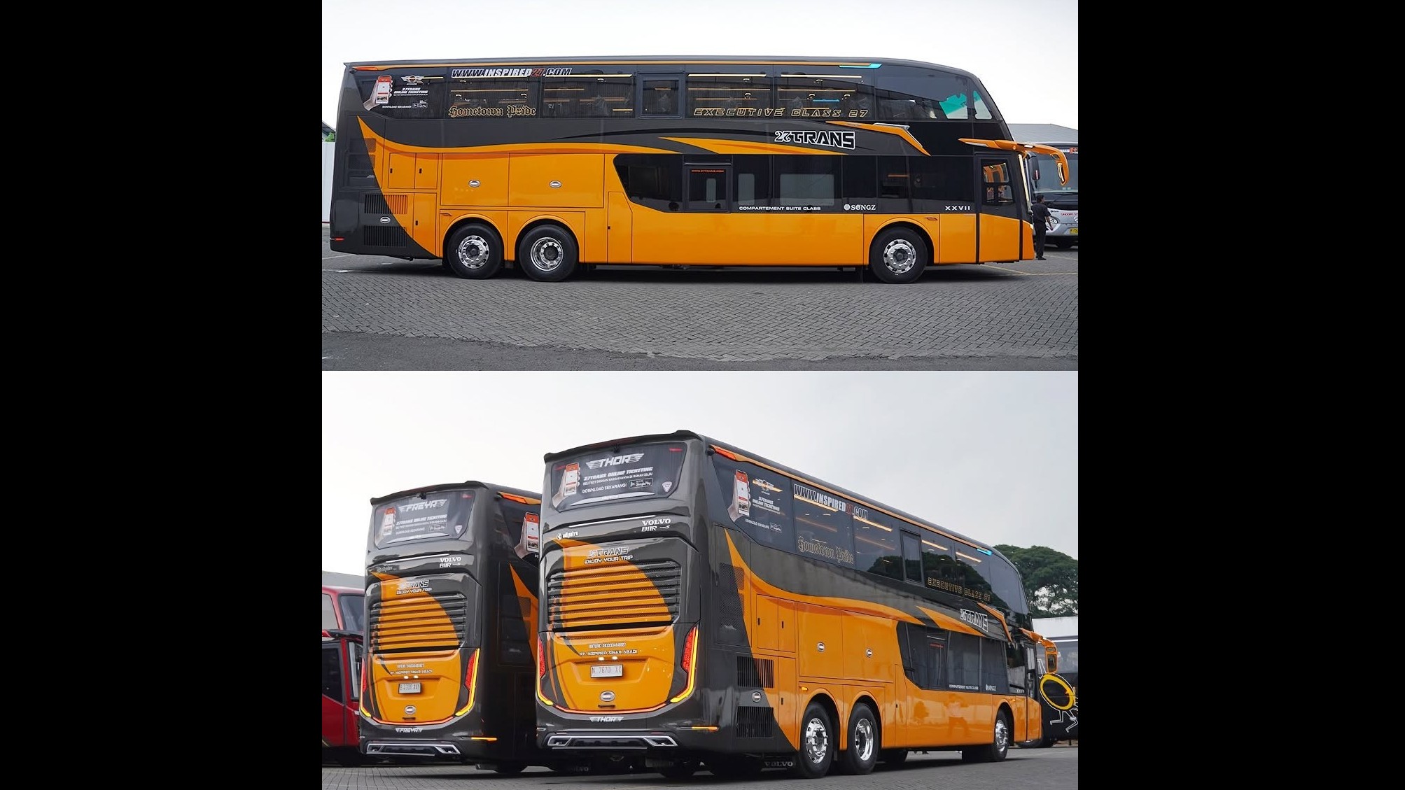PO 27 Trans Rilis Bus Tingkat Baru dengan Konsep Interior Berbeda, Ini Penampakannya. (Foto Istimewa)