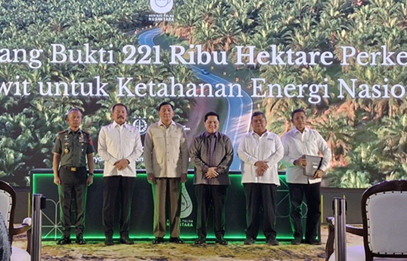 Kejagung Serahkan 221 Ribu Ha Lahan Sawit Duta Palma Group ke BUMN (foto suparjo)