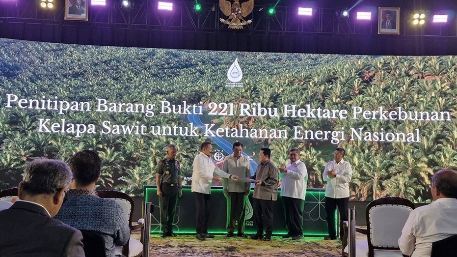 Ini Alasan Kejagung Serahkan 221 Ribu Ha Lahan Sawit Duta Palma Group ke BUMN. (Foto Suparjo/MPI)