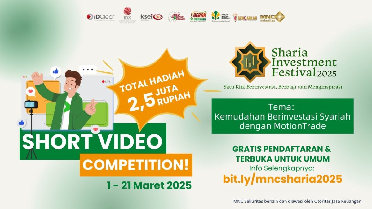 Suka Bikin Konten? Ayo Ikutan Lomba Short Video MotionTrade Syariah. (Foto: MNC Media)