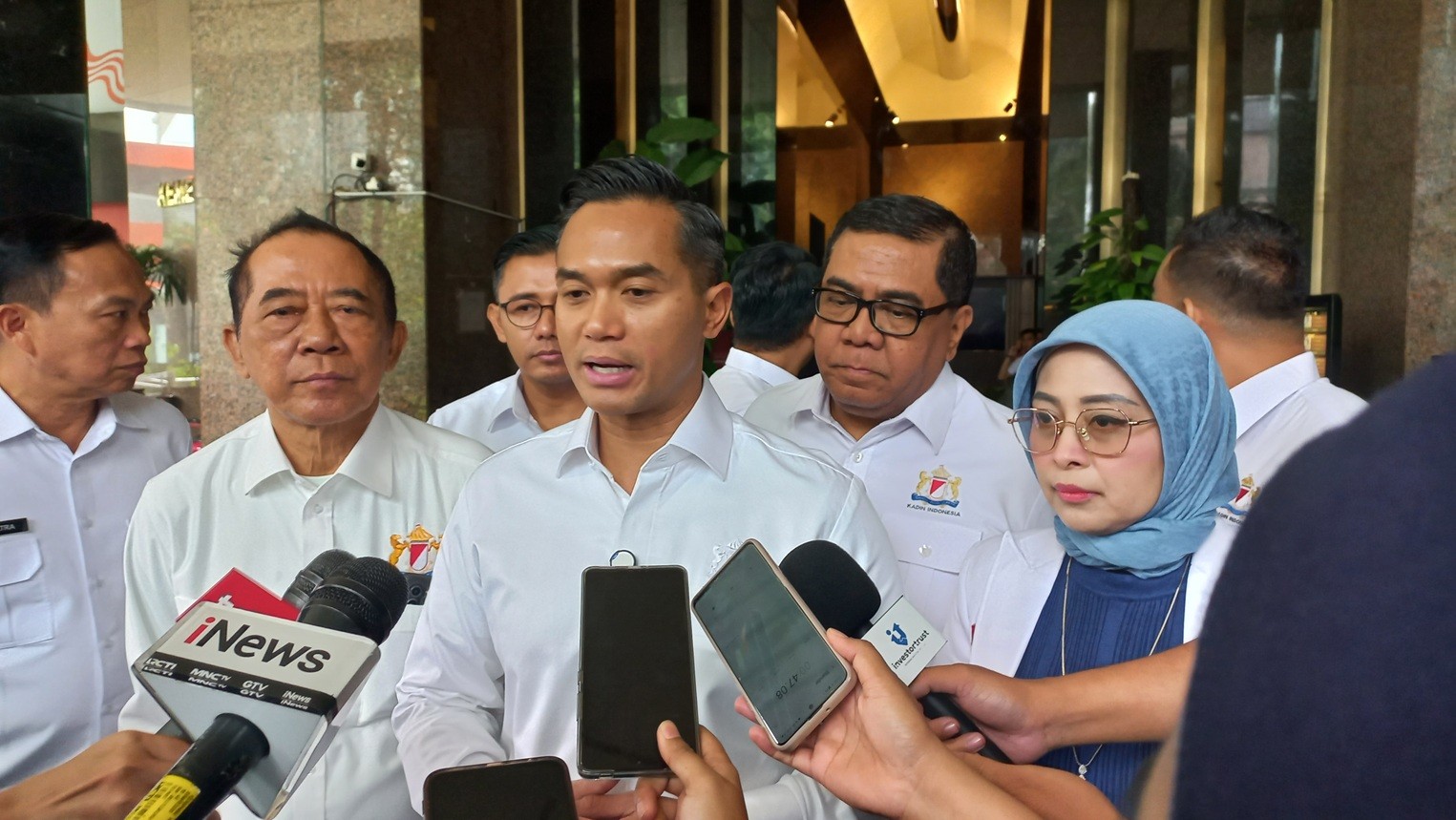 Kadin Indonesia Temui Menhub Bahas Sejumlah Poin Penanganan Mudik Lebaran 2025. (Foto Cahya/IDXChannel)