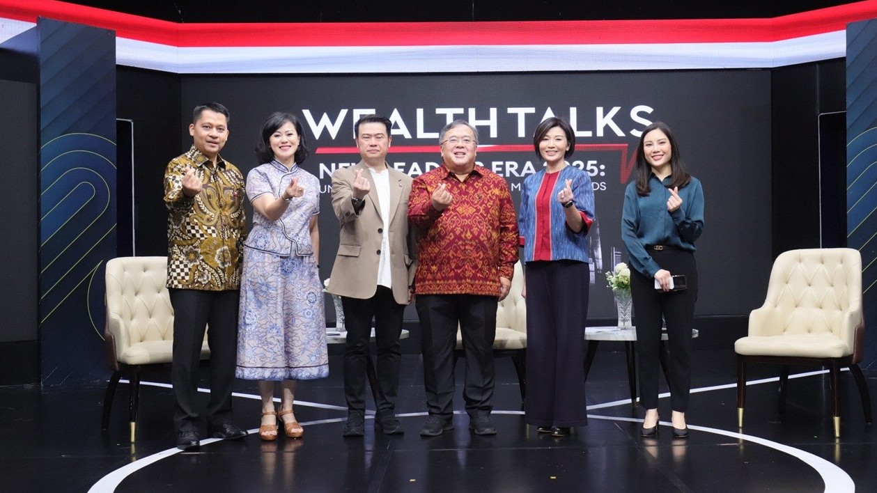 Angela Tanoesoedibjo Bertemu Bambang Brodjonegoro, Bahas Kondisi Global Serta Imbasnya ke Ekonomi RI. (Foto Aldhi/MPI)