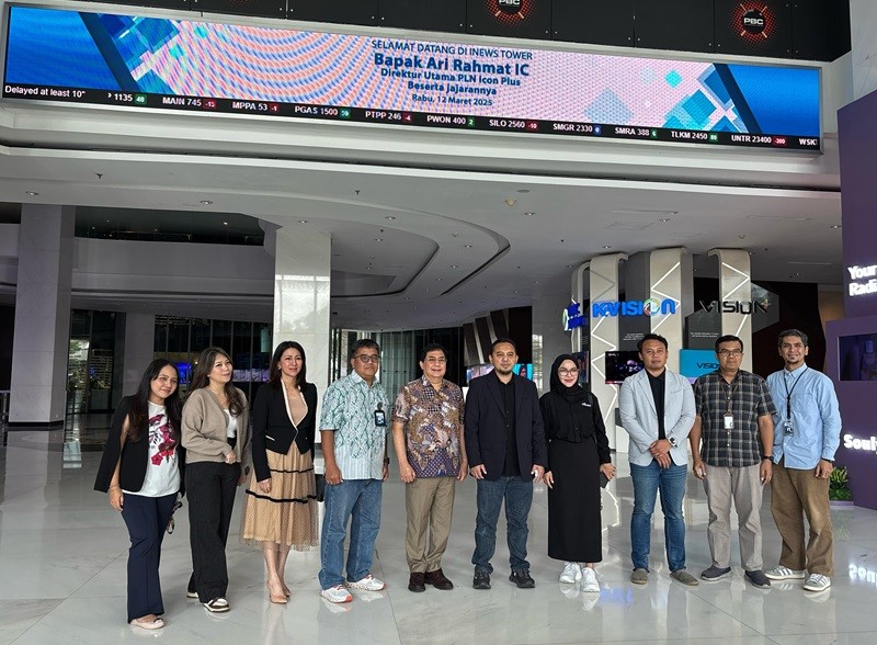 Kerja Sama PLN Icon Plus-iNews Media Group Optimistis Tingkatkan Nilai Bisnis (foto suparjo)