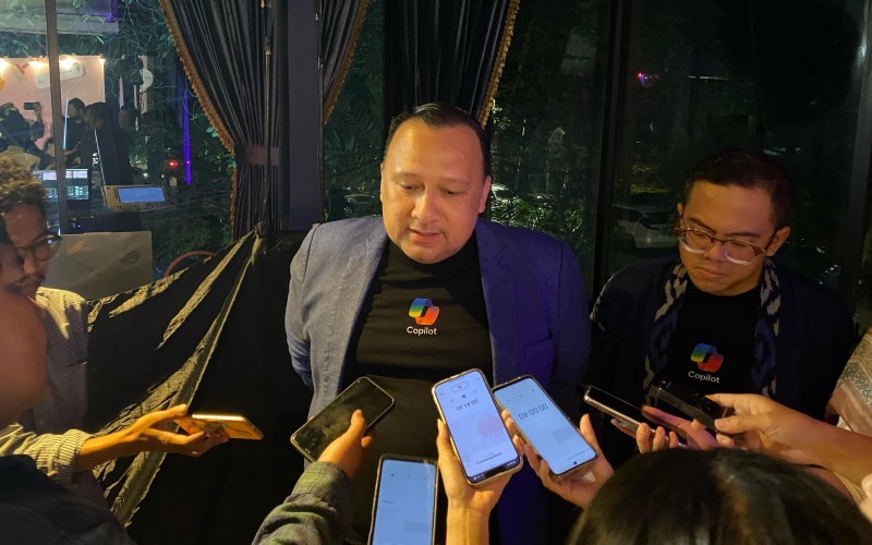 Presiden Direktur Microsoft Indonesia Dharma Simorangkir (Nur Ichsan Yuniarto/IDXChannel)