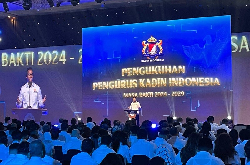 Anindya Bakrie Kukuhkan Pengurus Kadin 2024-2029, Ada Haji Isam hingga Toto Sugiri (foto tangguh)