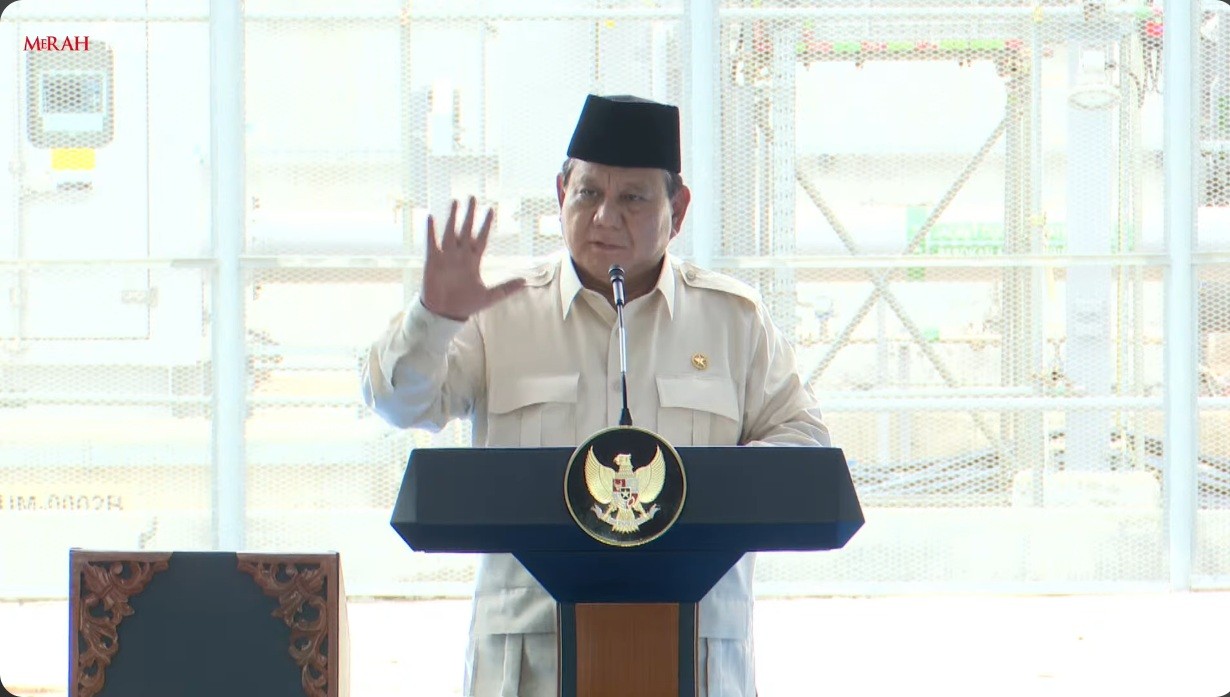 RI Masih Banyak Tambang Ilegal-Penyelundupan Emas, Prabowo: Kita Harus Terus Berantas. (Foto YouTube Setpres)