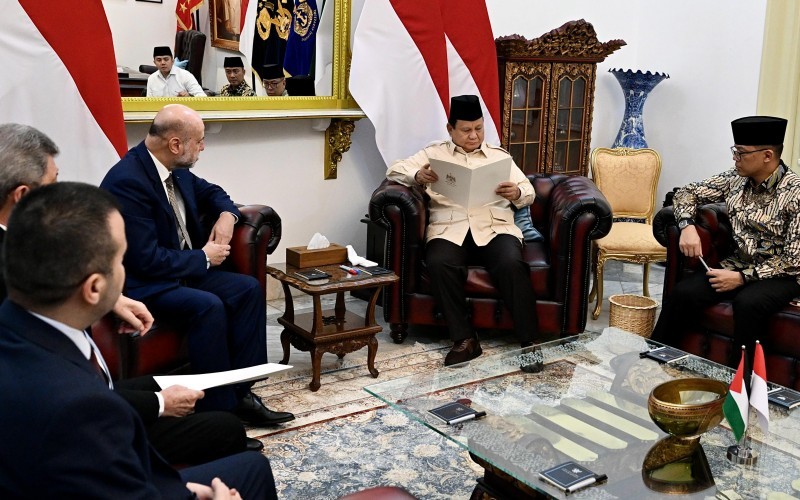 Presiden Palestina Kirim Surat ke Prabowo, Apa Isinya?