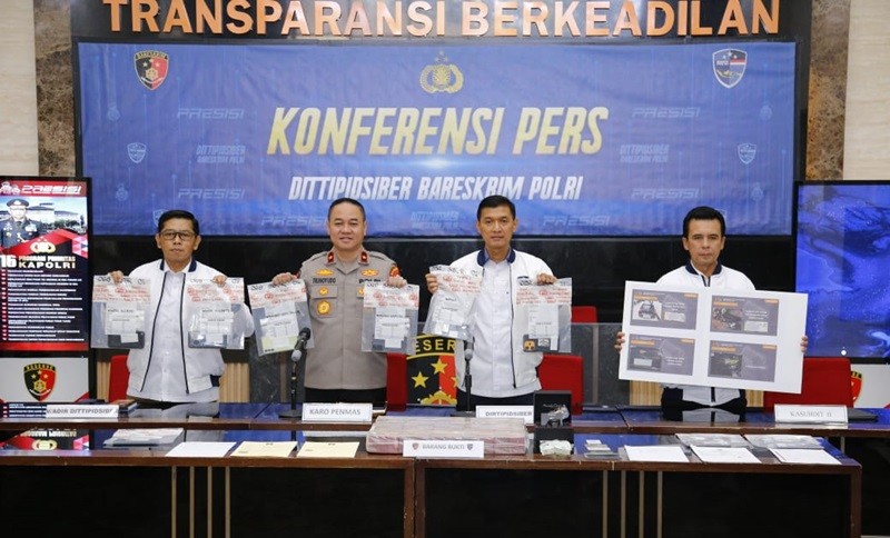 Bareskrim Polri Ungkap 90 Orang Jadi Korban Investasi Bodong, Kerugian Capai Rp105 Miliar (foto mnc media)