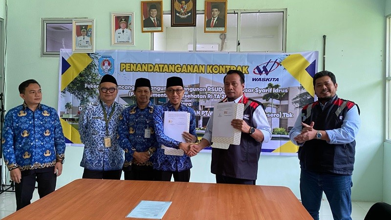 Waskita (WSKT) Kantongi Kontrak Baru Rp164 Miliar, Garap Proyek RS di Kalbar (foto ist)