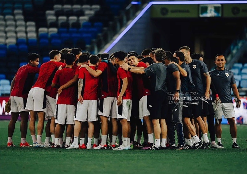 Daftar 23 pemain Timnas Indonesia melawan China sudah dirilis. Stefano Lilipaly dan Beckham Putra masuk skuad. (Foto: Timnas Indonesia)