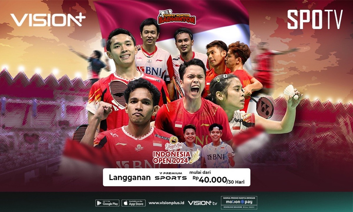Begini Cara Mudah Nonton Indonesia vs Australia di Vision+. (Foto: MNC Media)