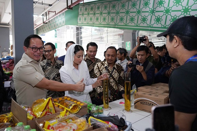 Wamendag Pastikan Harga Pangan di Yogyakarta Terkendali Jelang Lebaran (Foto: MNC Media)