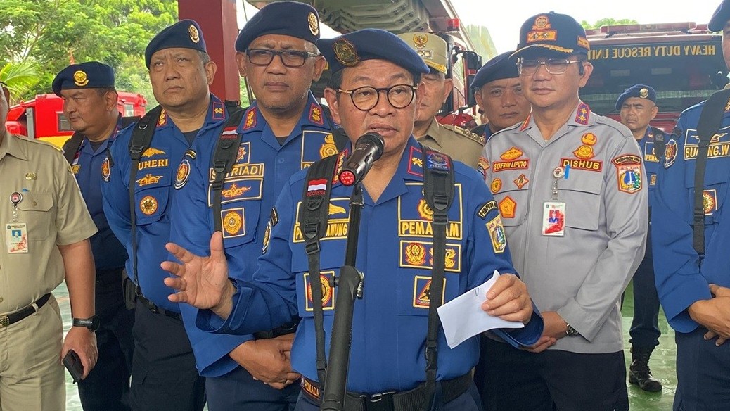 Tak Izinkan Petugas Damkar hingga Nakes WFA, Pramono: Mohon Maaf Mudiknya setelah Lebaran. (Foto )