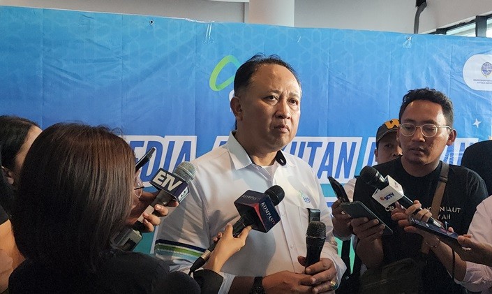 Pelabuhan Merak Sepi Pemudik H-6 Lebaran, Keterisian Kapal Ferry Minim (foto iqbal dwi)