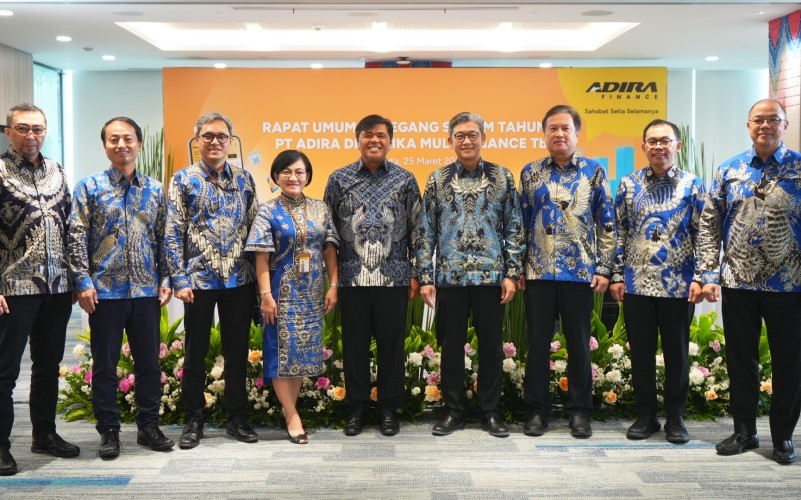 Adira Finance (ADMF) memutuskan pembagian dividen tunai Rp703 miliar untuk tahun buku 2024. (Foto: Dok. Adira Finance)