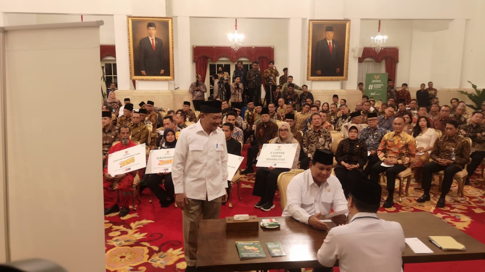 Potensi Zakat Capai Rp327 Triliun, Prabowo: Pengelolaan Harus Transparan dan Efektif. (Foto Binti M/MPI)